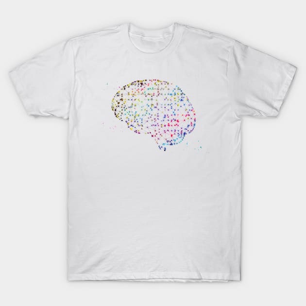 Human brain T-Shirt by erzebeth